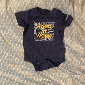Carharrt onsie. 3 months.